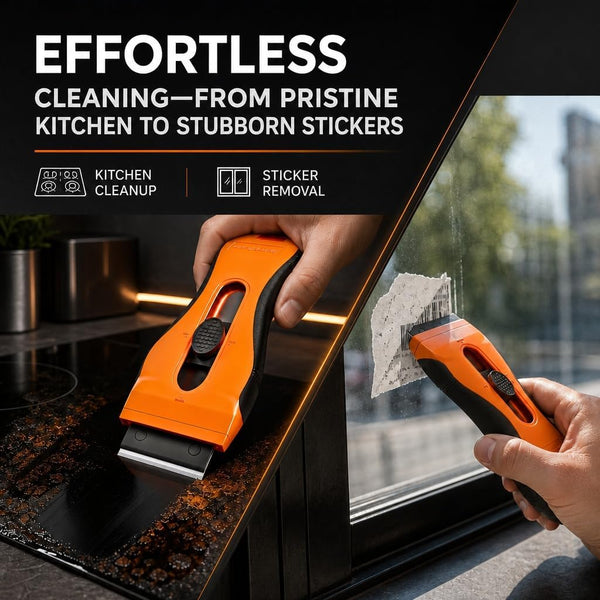 How to Remove Stubborn Residue from Glass Surfaces