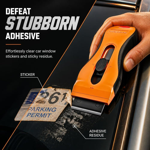 SCRAPLEAN 18-Refill Non-Scratch Multi-Surface Scraper