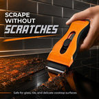 SCRAPLEAN 18-Refill Non-Scratch Multi-Surface Scraper