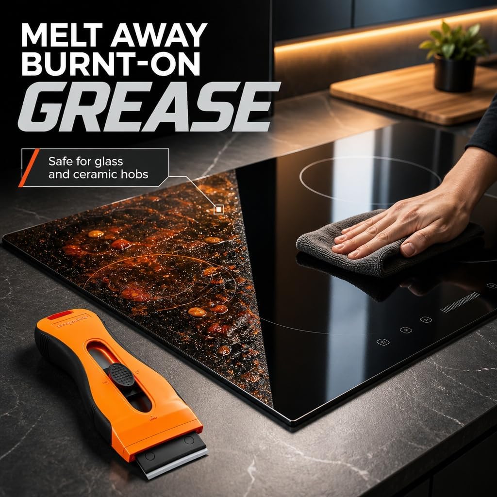 SCRAPLEAN 18-Refill Non-Scratch Multi-Surface Scraper